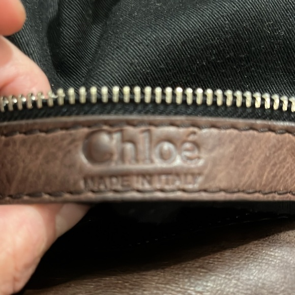 Chloé Chamois Tobacco Brown Leather Betty Hobo Shoulder Bag - Picture 7 of 11